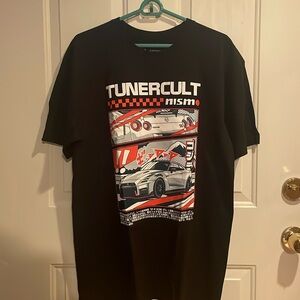 Men's Size Large Short Sleeve Tee Tuner Cult GT nism design-NEW